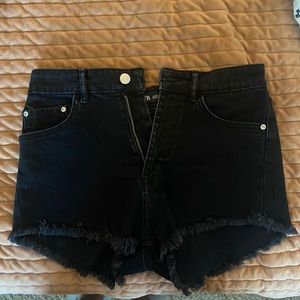 Zara high waisted shorts